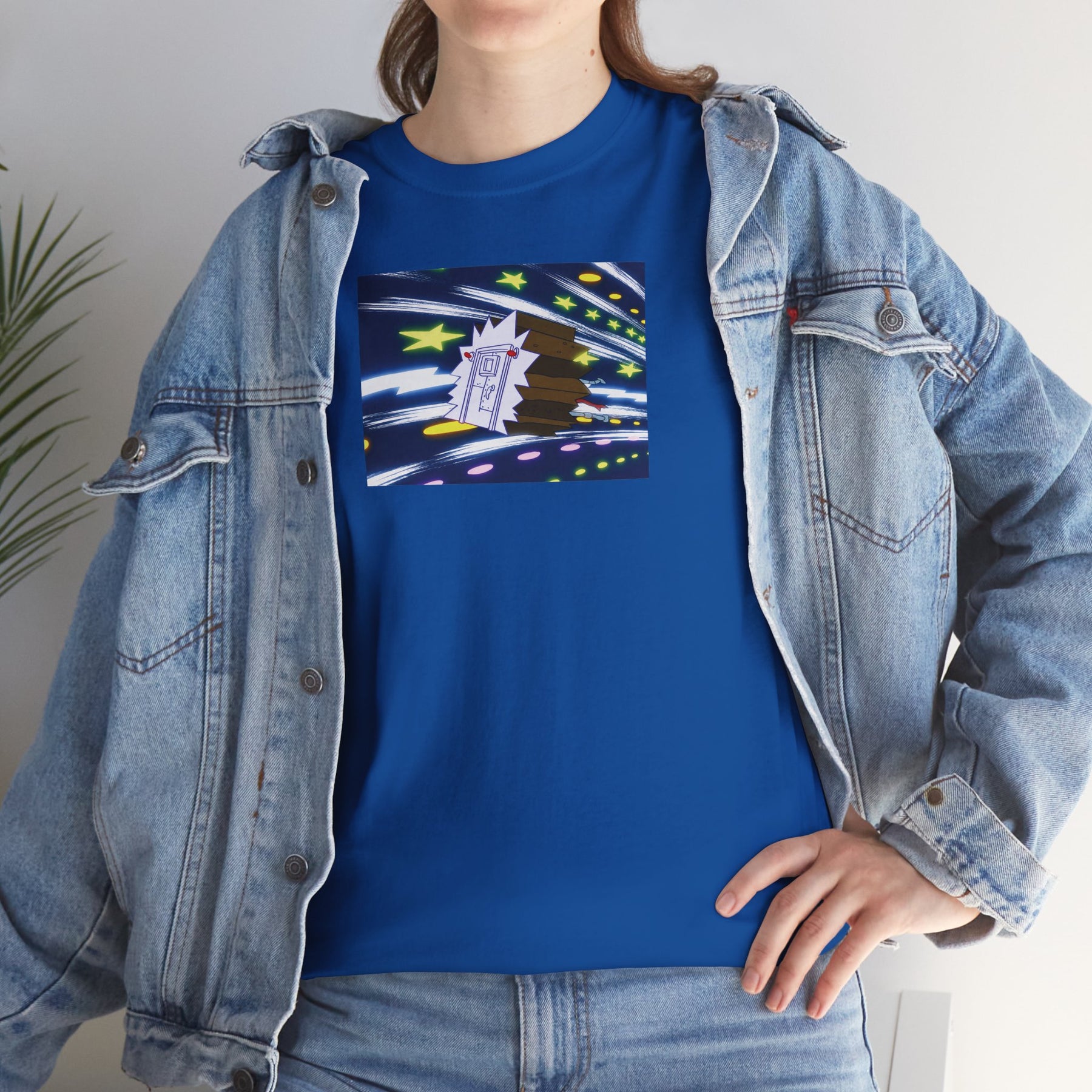 Retro Arcade Space Invader Tee | Pixel Spaceship Meteor Shower