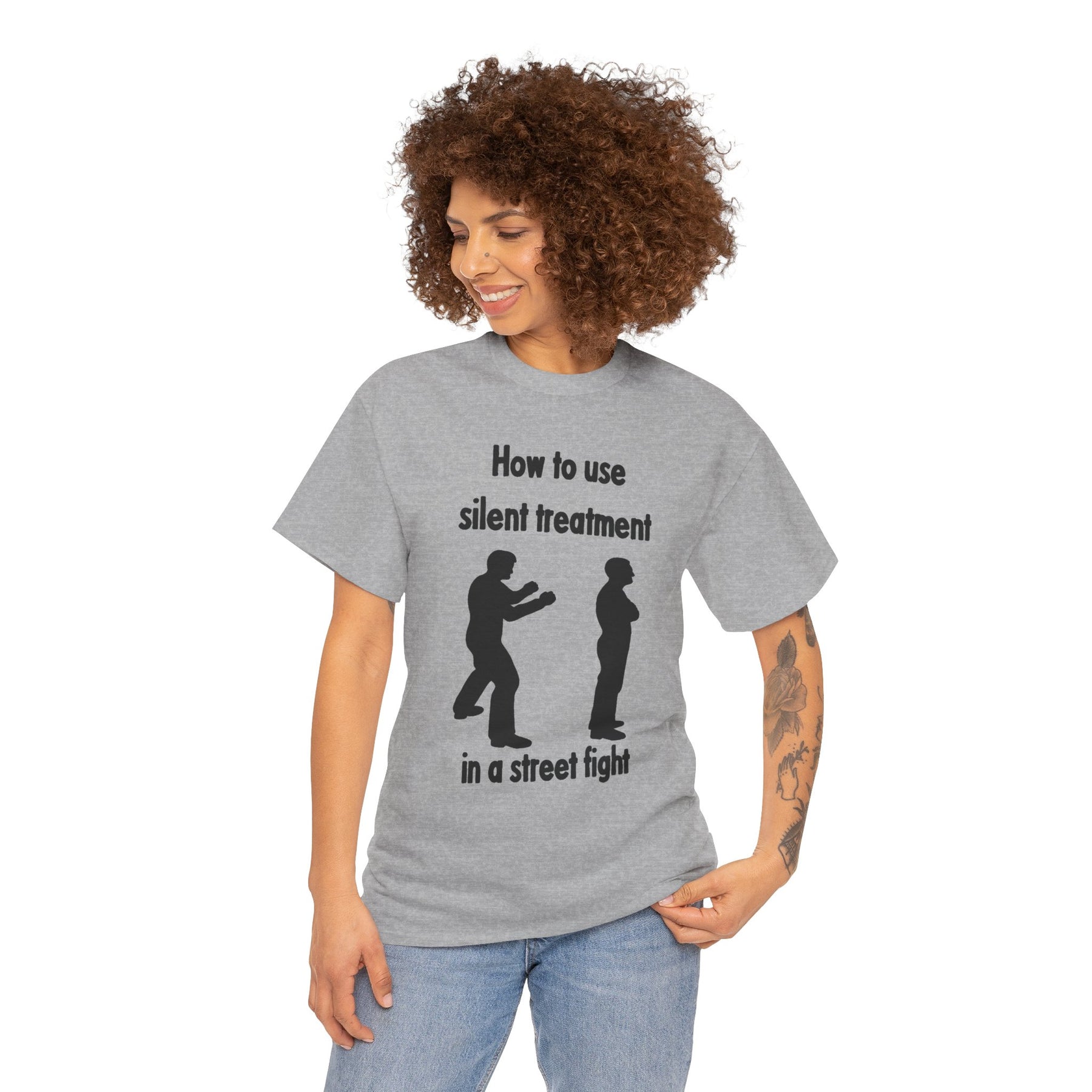 How To Use Silent Treatment | Unisex Heavy Cotton Tee
