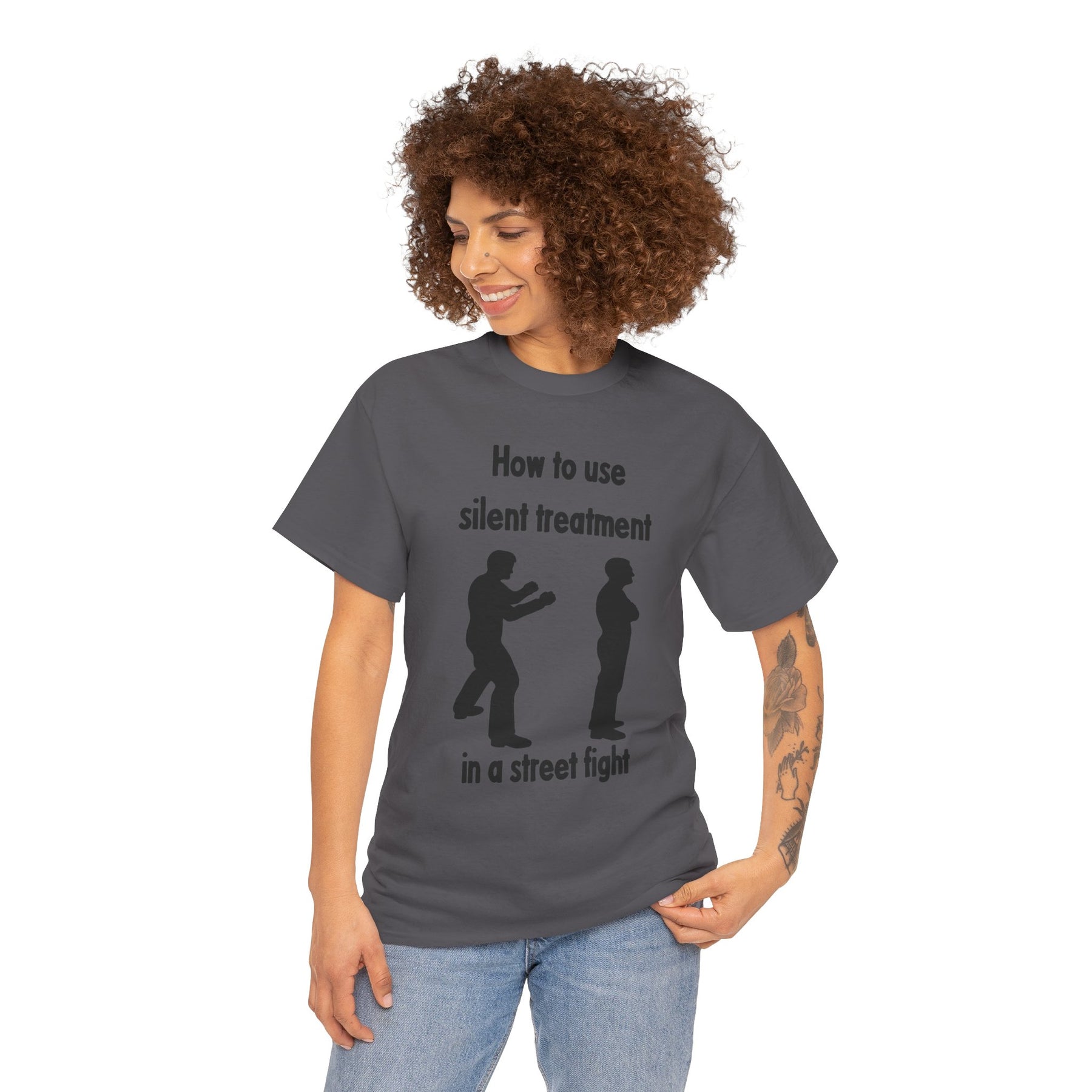 How To Use Silent Treatment | Unisex Heavy Cotton Tee