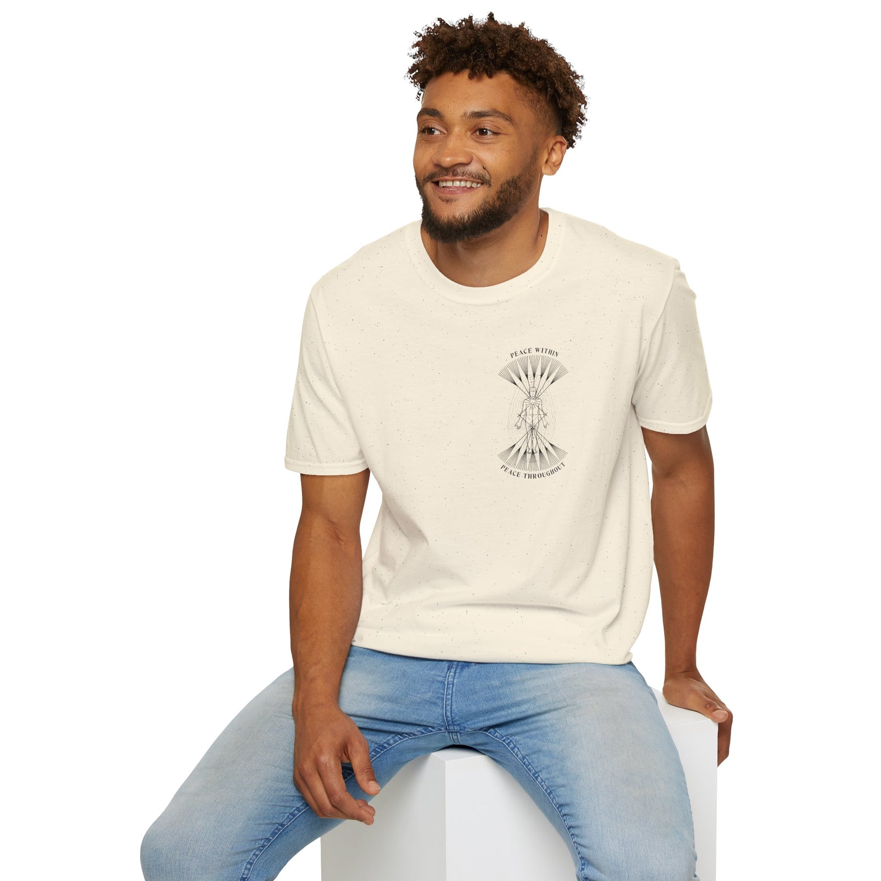 ‘Peace Within, Peace Throughout’ Graphic T-Shirt