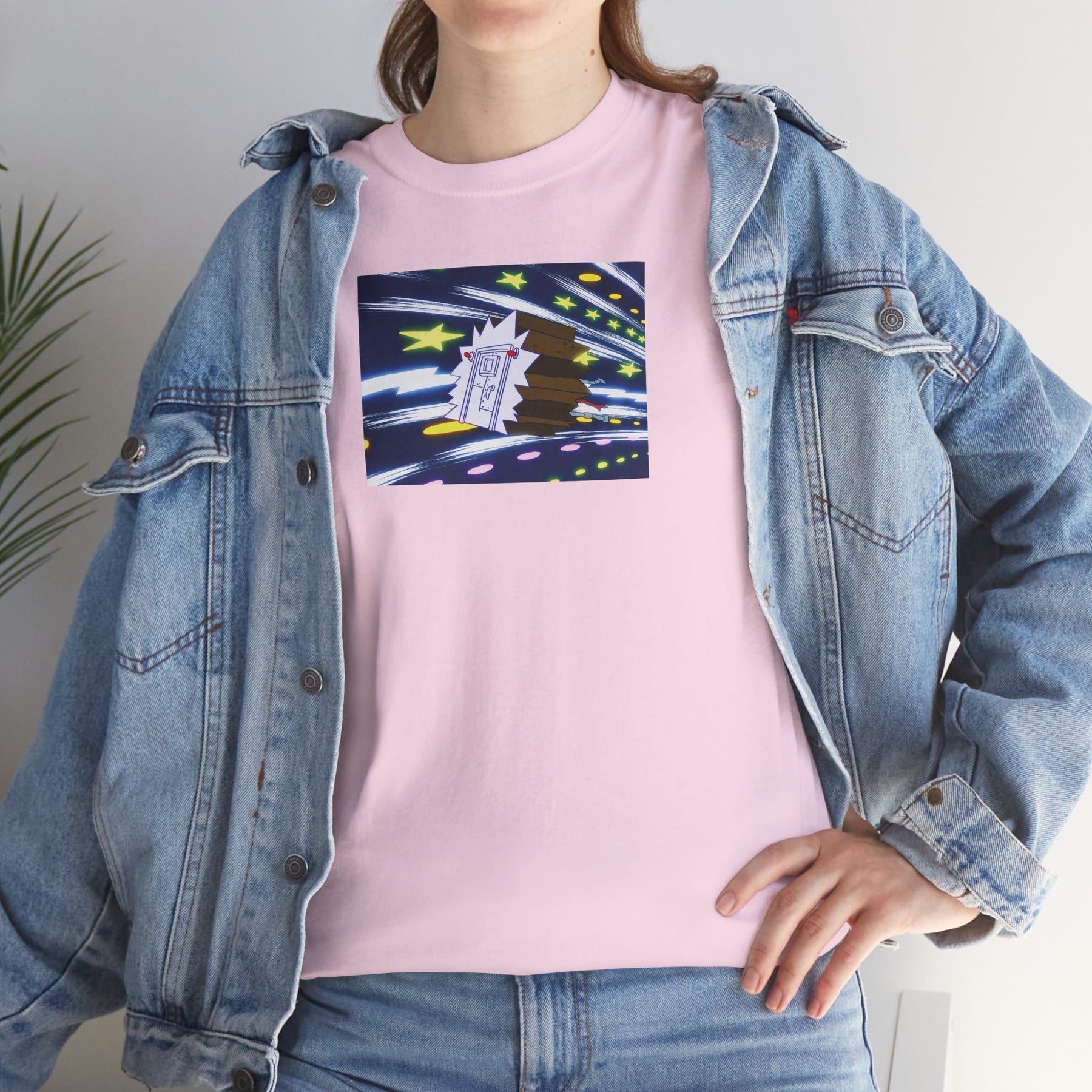 Retro Arcade Space Invader Tee | Pixel Spaceship Meteor Shower