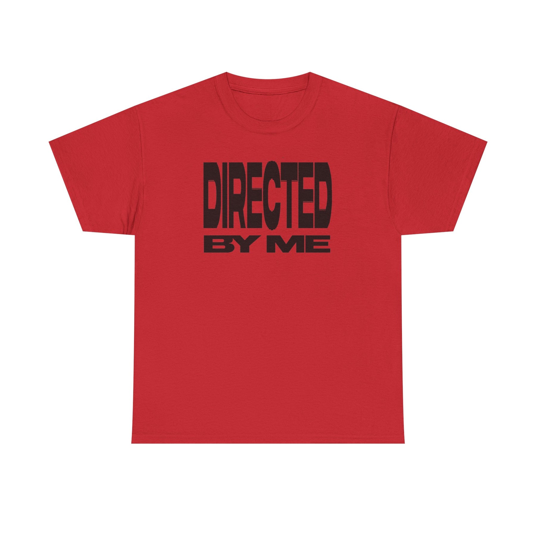 Directed By Me T-Shirt | Bold Film Director Text Tee