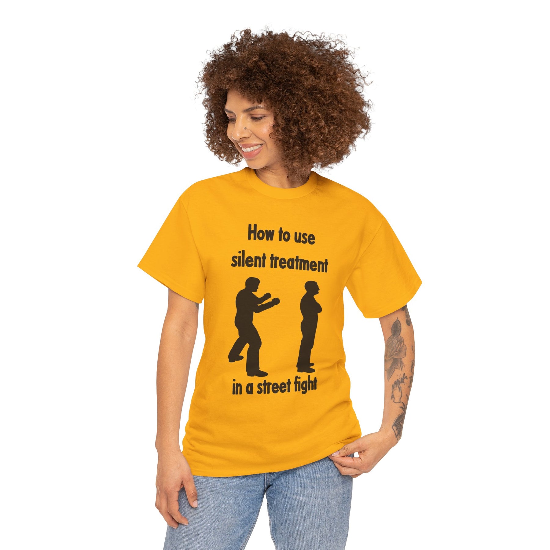 How To Use Silent Treatment | Unisex Heavy Cotton Tee