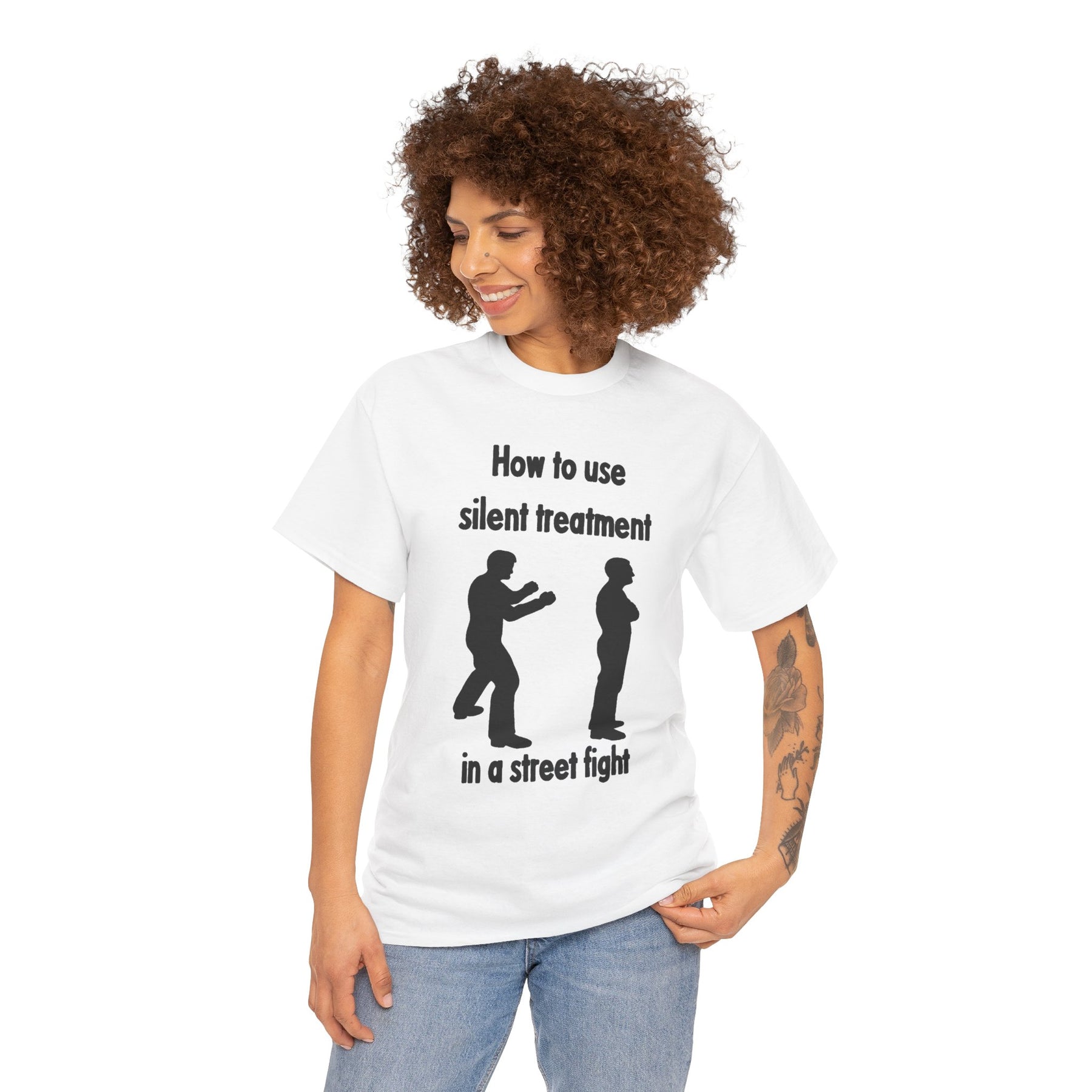 How To Use Silent Treatment | Unisex Heavy Cotton Tee