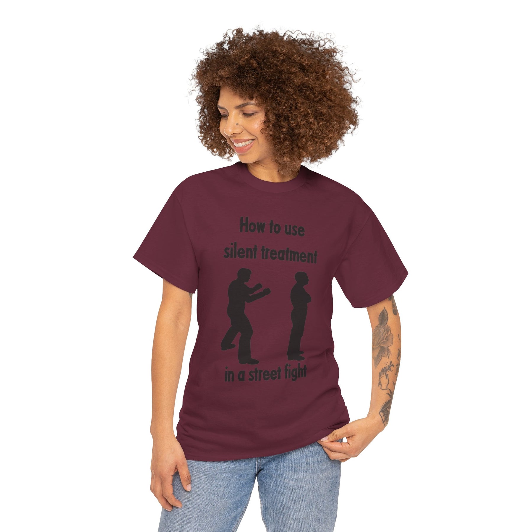 How To Use Silent Treatment | Unisex Heavy Cotton Tee