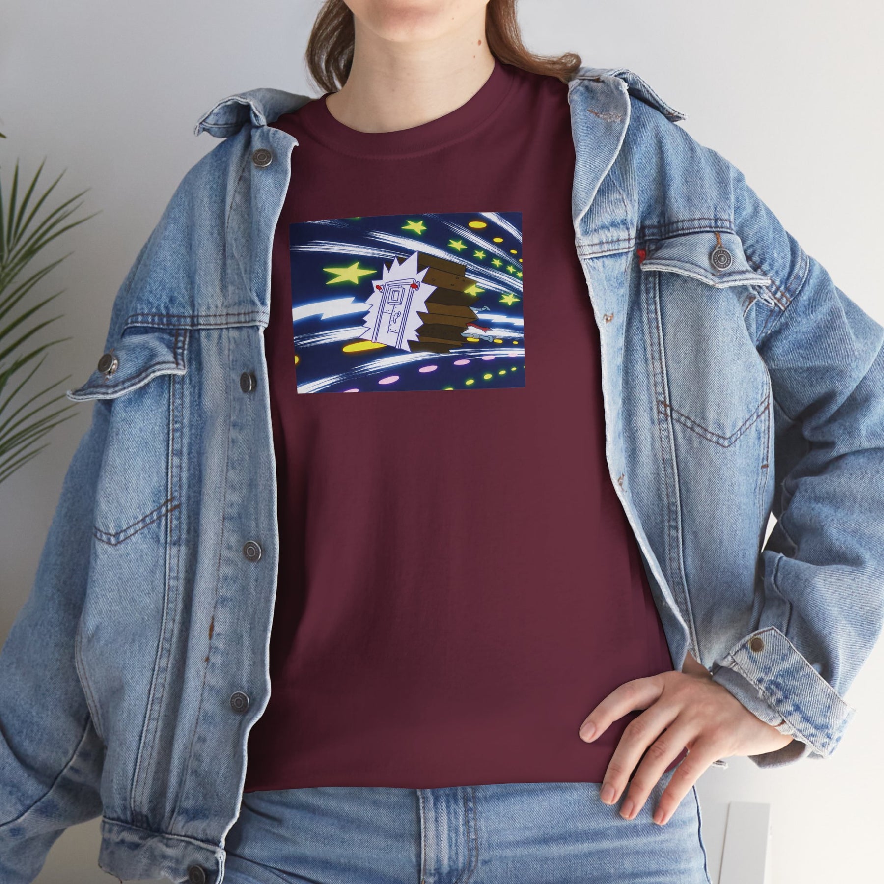 Retro Arcade Space Invader Tee | Pixel Spaceship Meteor Shower