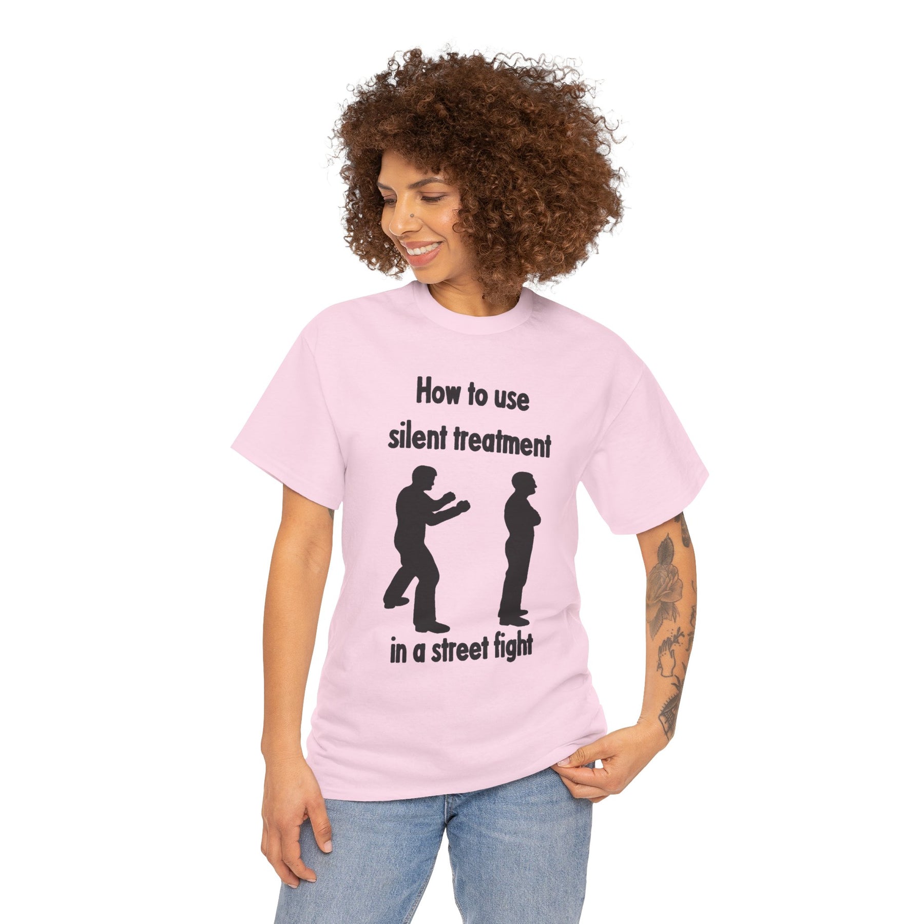 How To Use Silent Treatment | Unisex Heavy Cotton Tee