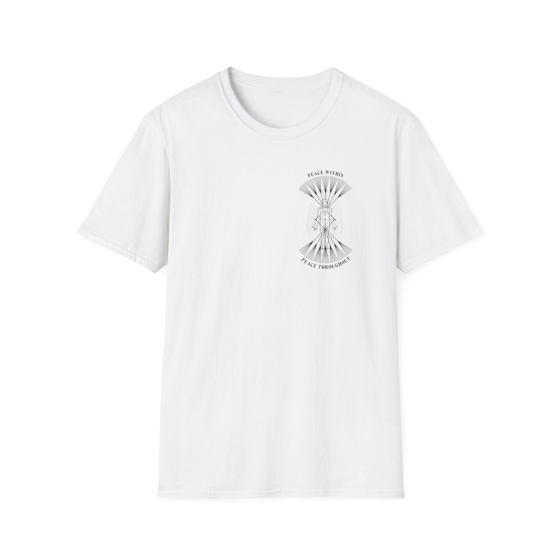 ‘Peace Within, Peace Throughout’ Graphic T-Shirt