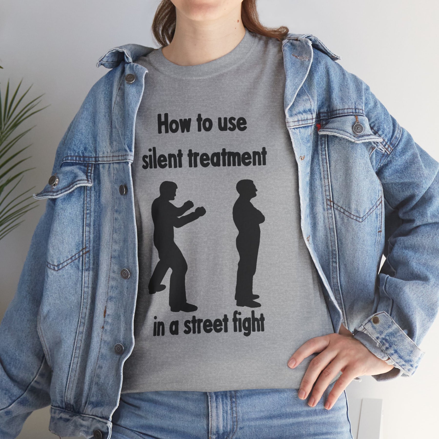 How To Use Silent Treatment | Unisex Heavy Cotton Tee