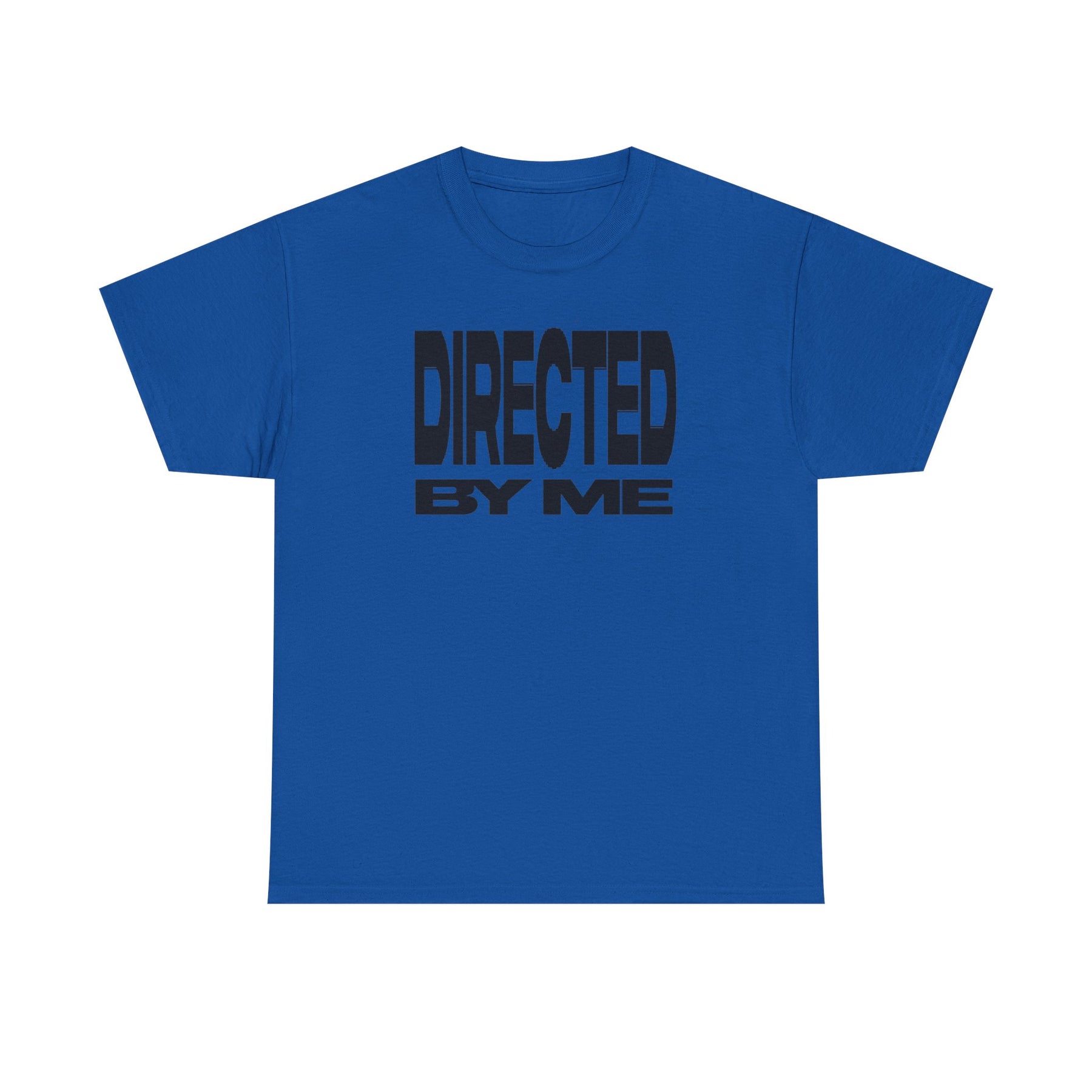 Directed By Me T-Shirt | Bold Film Director Text Tee