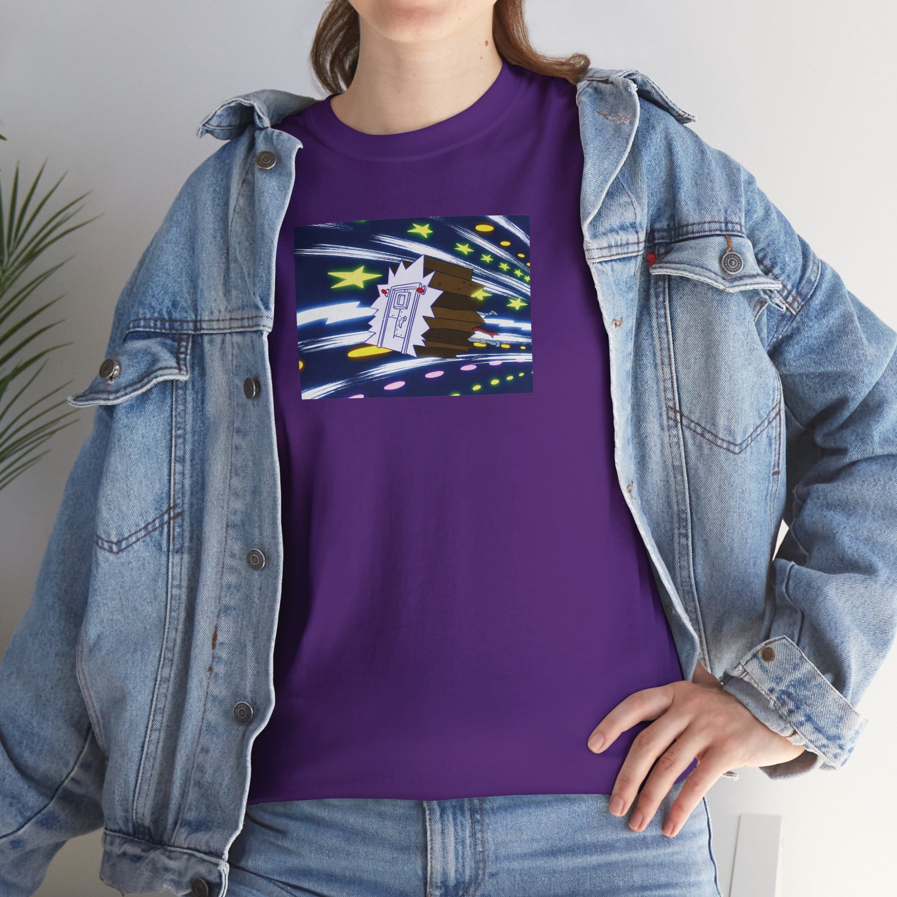 Retro Arcade Space Invader Tee | Pixel Spaceship Meteor Shower