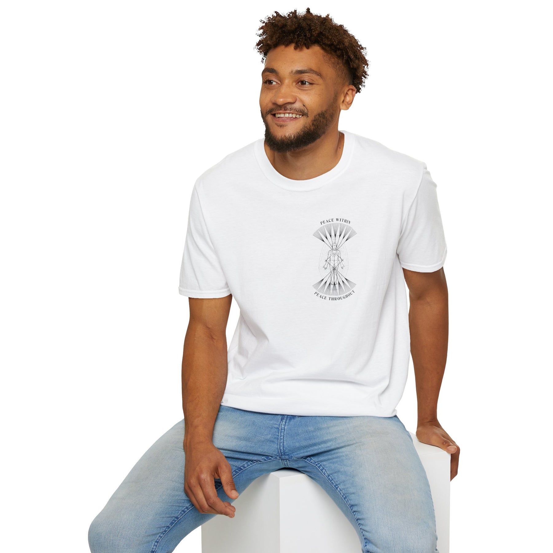 ‘Peace Within, Peace Throughout’ Graphic T-Shirt