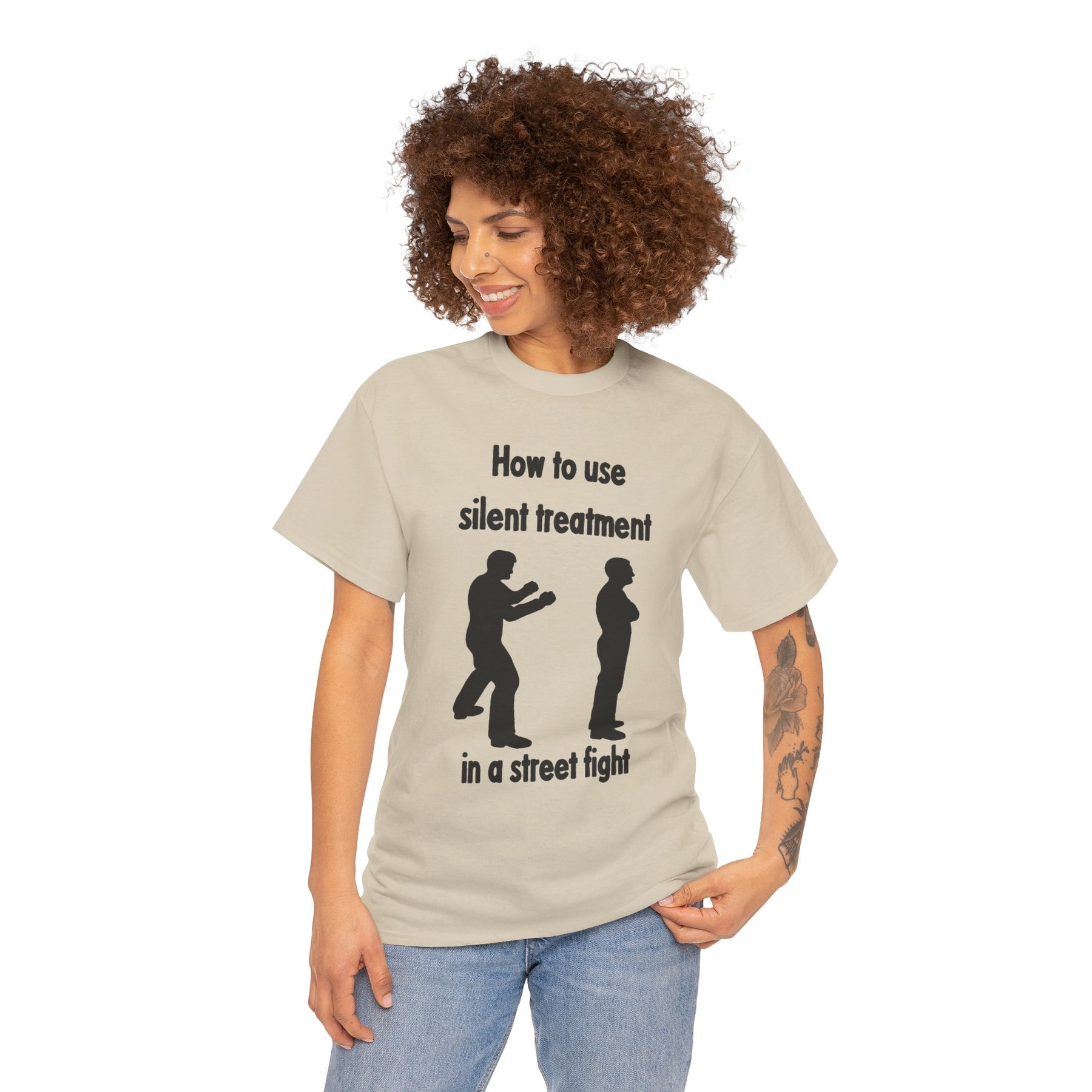 How To Use Silent Treatment | Unisex Heavy Cotton Tee
