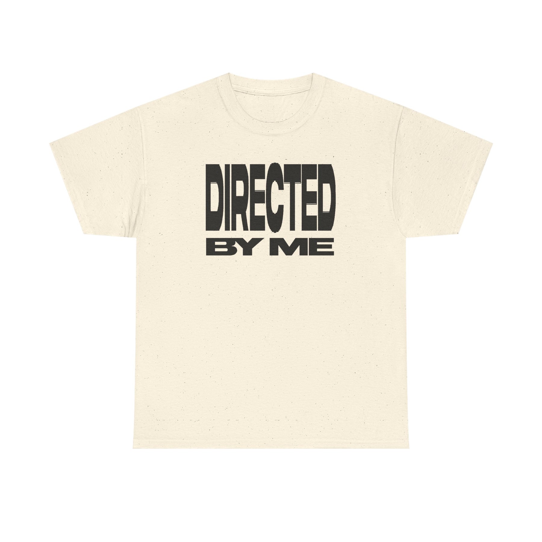 Directed By Me T-Shirt | Bold Film Director Text Tee