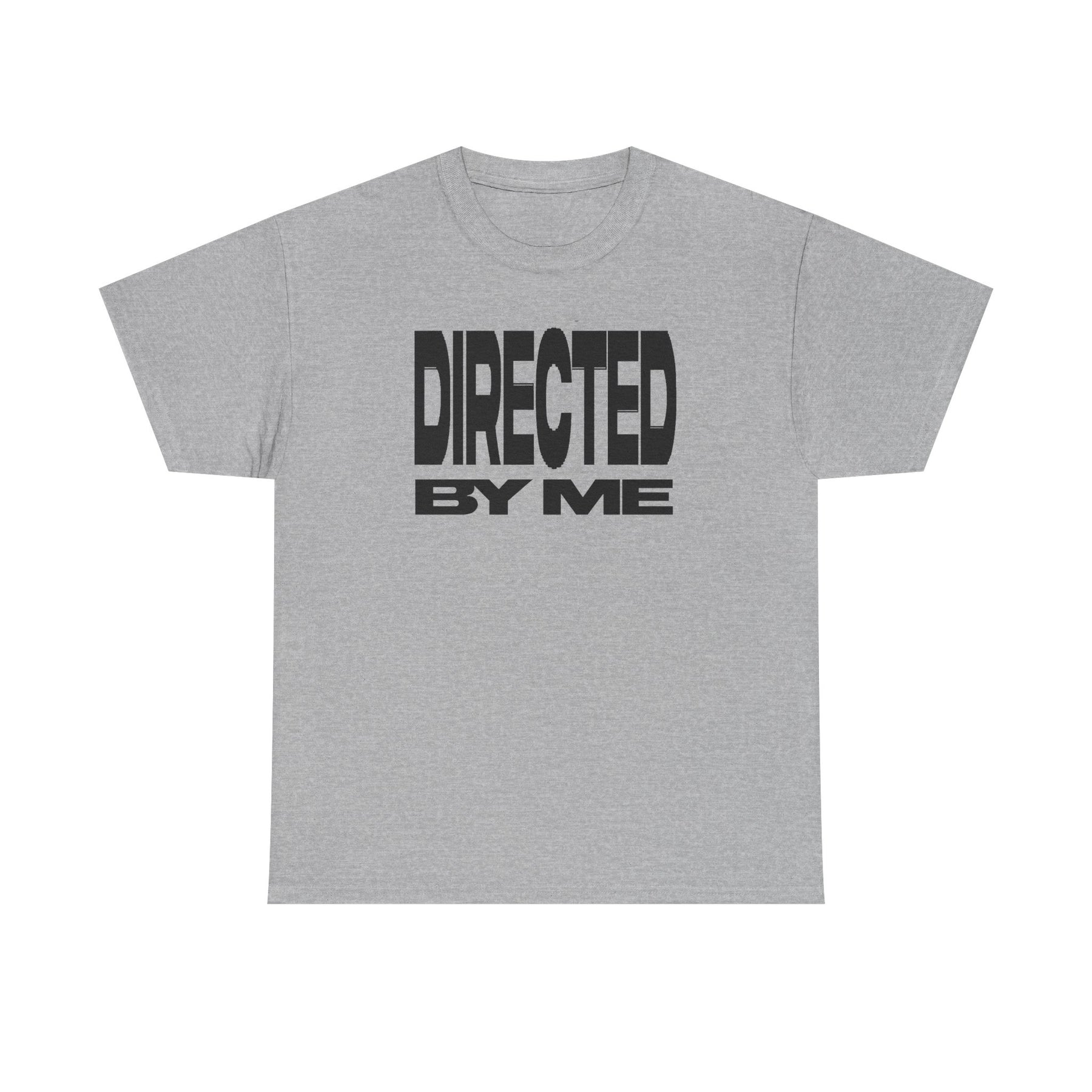 Directed By Me T-Shirt | Bold Film Director Text Tee